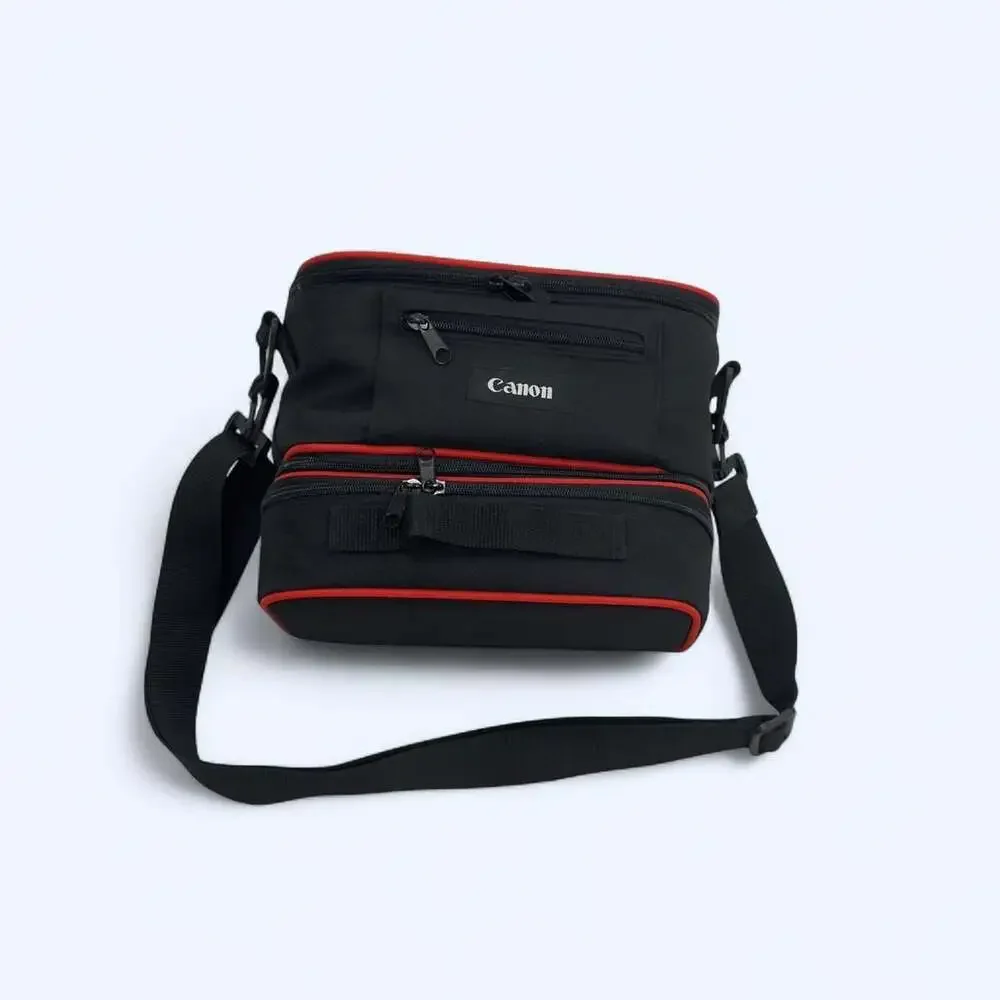 Canon Padded DSLR Camera Shoulder Bag with Adjustable Interior Divider